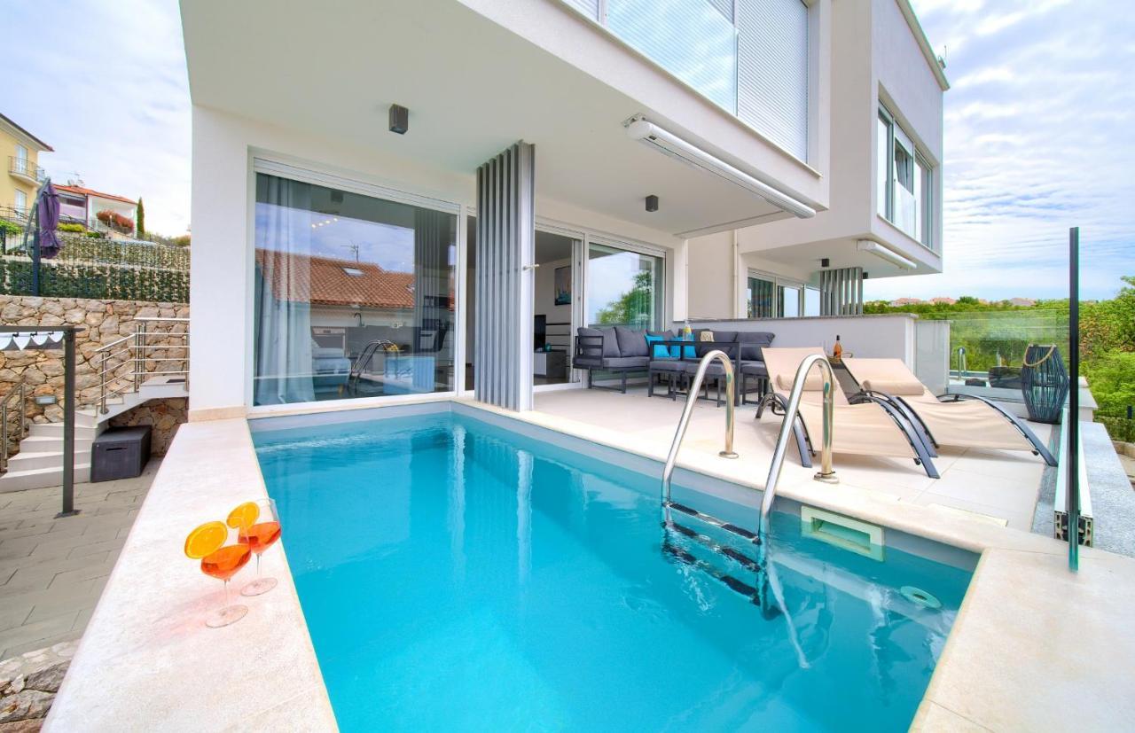 VILLA SOLIS - LACUS Apartment Cijan Njivice Buitenkant foto